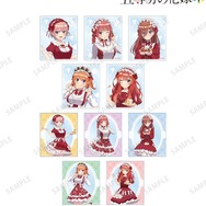 TVスペシャルアニメ『五等分の花嫁＊』描き下ろし ショートケーキイメージコーデver. トレーディングアクリルカード（全10種）