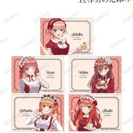 TVスペシャルアニメ『五等分の花嫁＊』描き下ろし ショートケーキイメージコーデver. ブロマイド5枚セット