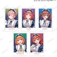 TVスペシャルアニメ『五等分の花嫁＊』描き下ろし 星空メイドver. インスタントカメラ風イラストカード5枚セット