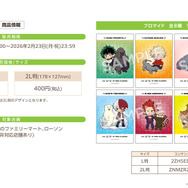 アニメ『僕のヒーローアカデミア』×名古屋市東山動植物園 描きおこしミニキャラブロマイド