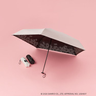 HELLO KITTY × OPAQUE.CLIP「晴雨兼用裏側プリント折りたたみ傘」（全3色）