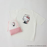 HELLO KITTY × ROPE' PICNIC「巾着付きアソートTシャツ」