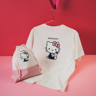 HELLO KITTY × ROPE' PICNIC「巾着付きアソートTシャツ」