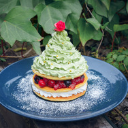 ムーミンたちのクリスマスツリーパンケーキ