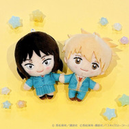 ペアぬいぐるみマスコット〈みつみ／志摩〉 3,000円(税込)（C）高松美咲／講談社 （C）高松美咲・講談社／「スキップとローファー」製作委員会