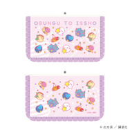 フリルポーチ（全1種）価格：2,420円（税込）（C）お文具 ／ 講談社