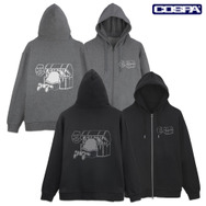 TVアニメ『葬送のフリーレン』ミミックに食べられるフリーレン ジップパーカー（全2色　BLACK/MIX GRAY）