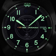 「リコリス・リコイル × KENTEX コラボウォッチ」井ノ上たきなモデル