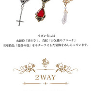 「ローゼンメイデン アイコニック ヘアオブジェ＋マルチチャーム」