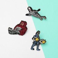 バルタン星人とダダとピグモン｜ピンズ3Pセット