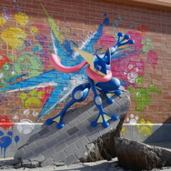 「カヤツリタウン」の至る所にポケモンがいます