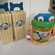 オリジナルポップコーン2種（バーベキュー風味・ミルクキャラメル風味）とカビゴンのポップコーンボックスセット