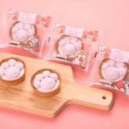 肉球タルト（いちご&チョコ）