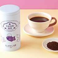 川越限定 竹炭焙煎珈琲缶　1,296円(税込)