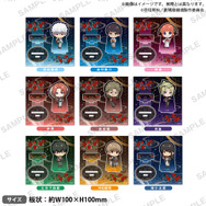 新劇場版 銀魂 -吉原大炎上-　ジオラマアクリルスタンド価格：各1,100円 (税込)