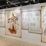 「アニメ天官賜福展 -天地流光-」展示会場