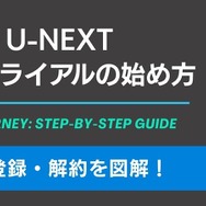 U-NEXT無料トライアル 登録方法