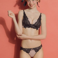 Betty Boop(TM) ドットレースノンワイヤーブラ