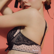 Betty Boop(TM) ドットレースノンワイヤーブラ