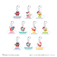 TREASURE×HAPIDANBUI CAFE「アクリルキーホルダー」ランダム10種