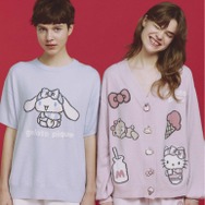 【レディース】スムーズィーセットアップ（左）【レディース】スムーズィーカーディガン（右）【レディース】裏毛ロングパンツ（右）