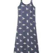 【LADIES】総柄キャミソールワンピース