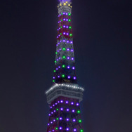 エヴァンゲリオン初号機ライトアップ