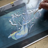 『花緑青が明ける日に』メイキング写真