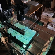 『花緑青が明ける日に』メイキング写真