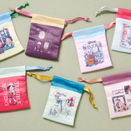 ローソン限定 Disney go out collection第6弾「ディズニークラッシックキャラクター」リボン巾着（ランダム7種）