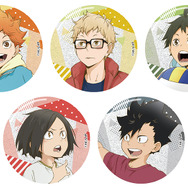 トレーディンググリッター缶バッジ