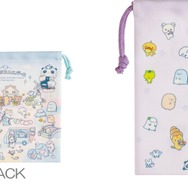 巾着（各660円※税込）：ポリエステル・W紐タイプ