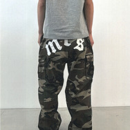 MCS CAMOUFLAGE PANTS｜19,800円／Black｜S, M, L