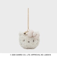 【ハローキティ】キラふわフェイス型ミラーチャーム　￥2,989(税込)