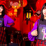 TVアニメ『らんま1/2』TOKYO MADNESS CLUB メタルTシャツ シャンプー（着用イメージ）