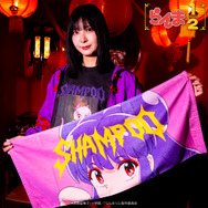 TVアニメ『らんま1/2』TOKYO MADNESS CLUB フェイスタオル シャンプー（使用イメージ）