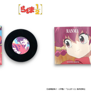 TVアニメ『らんま1/2』TOKYO MADNESS CLUB レコード風ラバーコースター 早乙女乱馬（左）、らんま