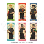 東京リベンジャーズ×焼肉冷麺やまなか家コラボ　グッズ購入特典「クラフトステッカー」全6種