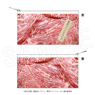 東京リベンジャーズ×焼肉冷麺やまなか家　通販取扱コラボグッズ「肉柄ポーチ　やまなか家コラボver.」
