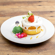 GiGOコラボカフェ「黒子のバスケ」_花宮　チョコバナナの厚窯パンケーキ