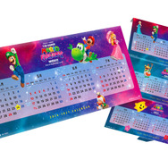 映画『ザ・スーパーマリオギャラクシー・ムービー』特製三角カレンダー