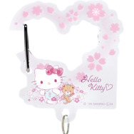 サンリオキャラクターズ　さくらマジックアクリルカラビナ_ハローキティ