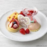 「マイメロディデザートプレート」イメージ（画像は1名様分）