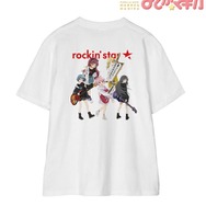 rockin’starコラボ 描き下ろし 集合 ライブグッズ風Tシャツ