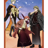 クリアポスター 神威・阿伏兎・月詠ver（高尾エリア）