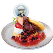 銀さんのパンケーキ～たっぷりあんこといちご～