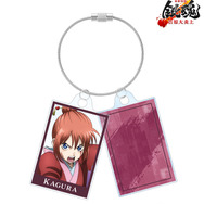 『新劇場版 銀魂 -吉原大炎上-』描き下ろし 神楽 戦いへver. 2連ワイヤーアクリルキーホルダー