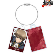 『新劇場版 銀魂 -吉原大炎上-』描き下ろし 沖田総悟 戦いへver. 2連ワイヤーアクリルキーホルダー