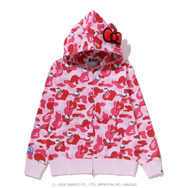 HELLO KITTY CAMO FULL ZIP HOODIE