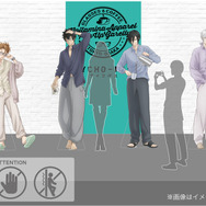 NOITAMINA APPAREL POP UP GALLERY [PSYCHO-PASS]  会場のフォトスポット（イメージ）